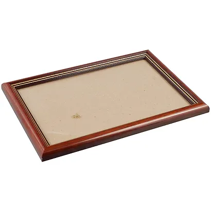 Рама со стеклом, пластик, коричневая, 20 х 30 см - фото 2