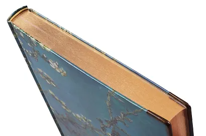 Книга для записей "Ван Гог. Ветка миндаля" А5, 82 листа, нелинованная, твердая обложка, 180г/м2 - фото 4