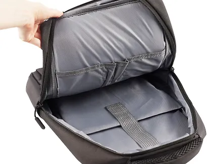 Рюкзак 1 отделение 42*30*13 см, черный, 2 кармана - фото 11