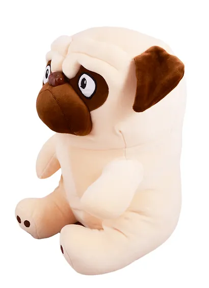 Мягкая игрушка сердитый Мопс (50х35) - фото 2