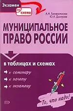Муниципальное право России в таблицах и схемах - фото 1