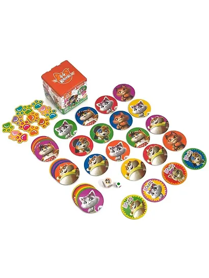 Настольная игра «44 Котёнка хватай за хвост», Vladi Toys - фото 2