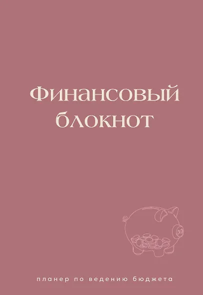 Финансовый блокнот. Планер по ведению бюджета - фото 1