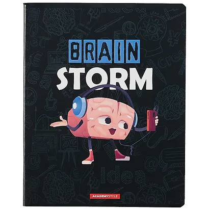 Тетрадь в клетку Academy Style, "Мозговой штурм", 48 листов - фото 3