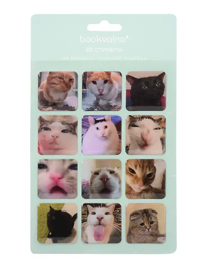 3D стикеры Коты эмоции - фото 2