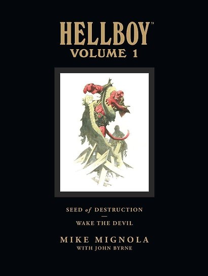 Hellboy Library Volume 1: Seed of Destruction and Wake the Devil Хеллбой Том 1: Семя разрушения и Пробуждение дьявола / Книги на английском языке - фото 1