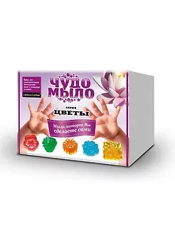 Набор для опытов "Чудо-Мыло. Цветы", Каррас - фото 1