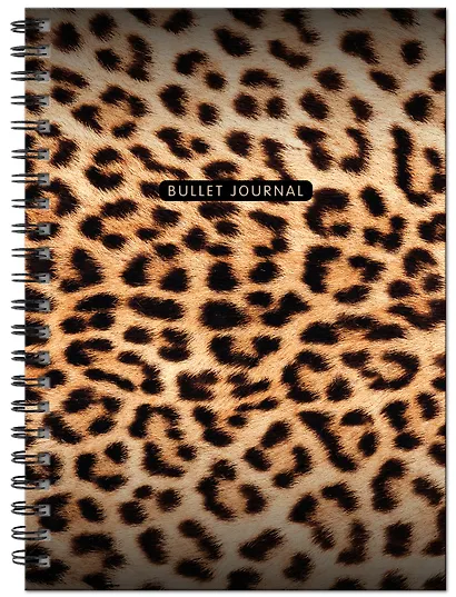 Блокнот в точку: Bullet Journal (леопард, 120 c., пружина) - фото 2