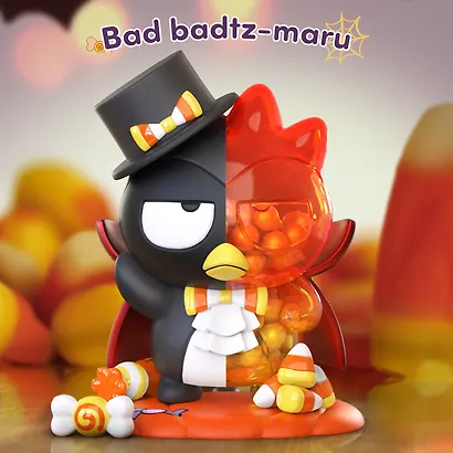 Коллекционная фигурка Mighty Jaxx Sanrio Spooky Fun Series в ассортименте (коробка) (11х8х8) (65517) - фото 11