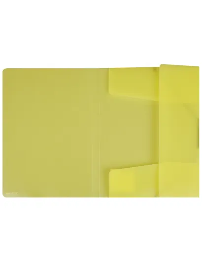 Папка на резинках А4 "Neon" 3 клапана, пластик, ассорти, Erich Krause - фото 3