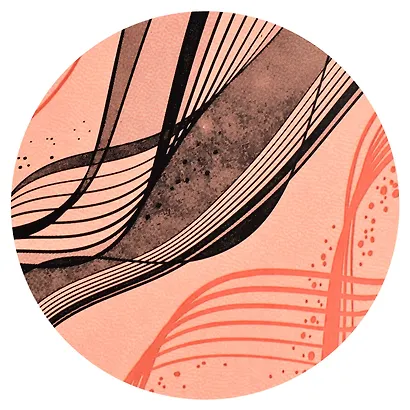 Ежедневник недат. А5 120л "Виннер" персиково-розовый, иск.кожа, мягкий переплет, блинт.тиснение, шелкография, офсет, ляссе - фото 3