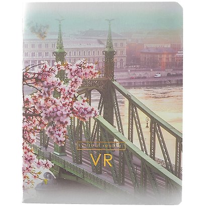 Тетрадь общая «Virtual reality», 48 листов в клетку, A5, в ассортименте - BG - фото 4