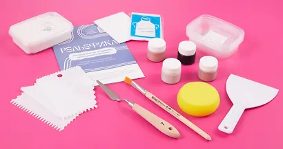 Набор для созданию текстурной картины 30х40см "Рельефика", цвет монохромный - фото 2