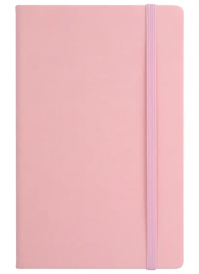 Книга для записей А5 96л лин. "Joy Book. Сахарная вата" иск.кожа, тонир.блок, скругл.углы, ляссе, резинка, карман на задн.форзаце - фото 2