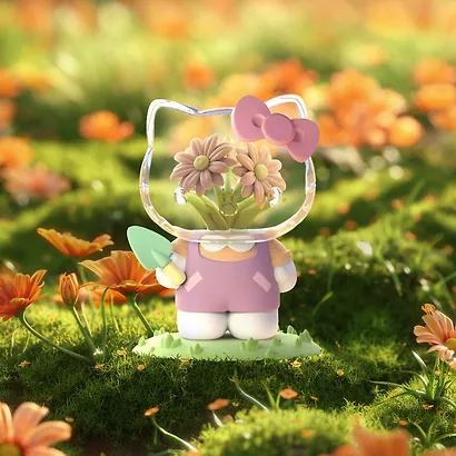 Фигурка коллекционная Mighty Jaxx Sanrio Hello Kitty Series в ассортименте (коробка) (65513) - фото 2