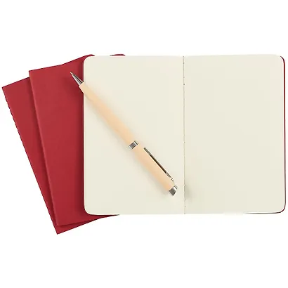 Набор книг для записей Moleskin Cahier Journal Pocket, 3 штуки, мягкая обложка, 32 листа, А6 - фото 4