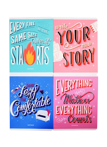 Тетрадь в клетку Listoff, Style for ladies, 48 листов, в ассортименте - фото 4