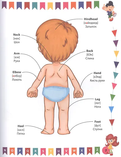 Английский словарь для дошколят в картинках - фото 6