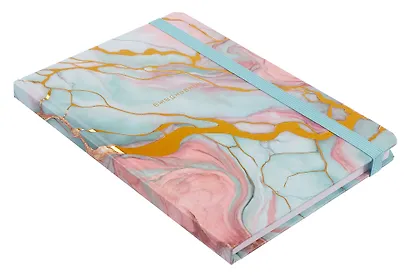 Ежедневник недат. А5 128л "Marble" тв.обложка, тиснение фольгой - фото 2