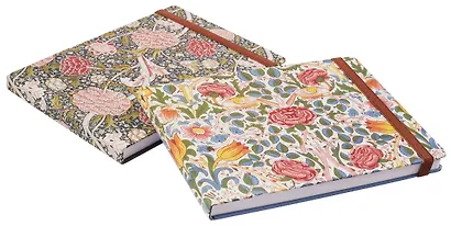 Скетчбук "У.Моррис.Розы" 150*210, 50 листов, 160г/м2, твердая обложка, в ассортименте - фото 2