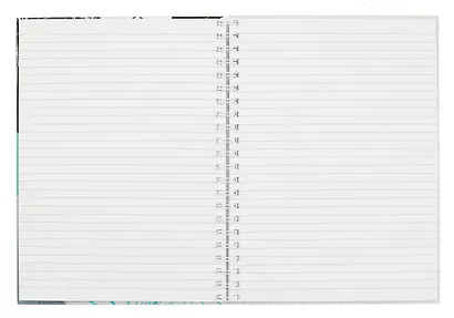 Тетрадь А4 120л лин. "Глитч" 7БЦ, евроспираль,глянц.ламин. - фото 3