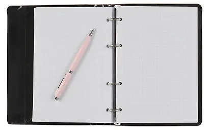 Тетрадь на кольцах в клетку Listoff, "Soft Touch. Нежный розовый", 120 листов - фото 3