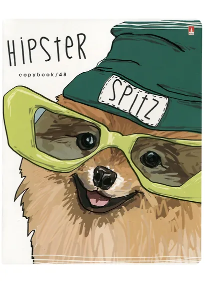 Тетрадь в клетку Альт, "Псы на стиле", 48 листов, в ассортименте - фото 6