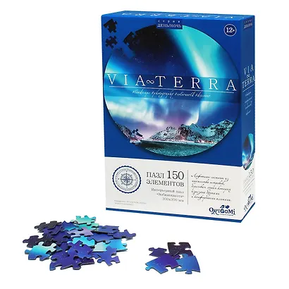 Пазл Via-Terra "Ночь. Зыбкая красота", 150 элементов - фото 2