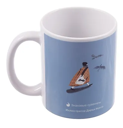 Кружка СПб Ноксо Наедине с Петербургом Исаакиевский (керамика) (330мл) (К2025-128) - фото 2