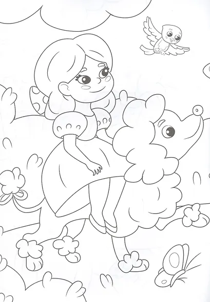 МОЯ РАСКРАСКА А4 чёрная. СКАЗОЧНЫЙ МИР - фото 2