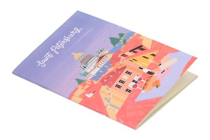 Записная книжка «Марка. Saint Petersburg, крыши.new» А6, нелинованная - фото 2