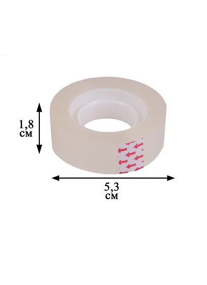 Лента клейкая 18мм*33м прозрачная - фото 5