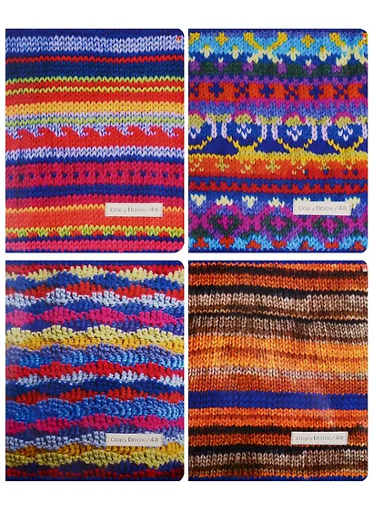 Тетрадь в клетку Альт, "Модный свитер", 48 листов, в ассортименте - фото 5