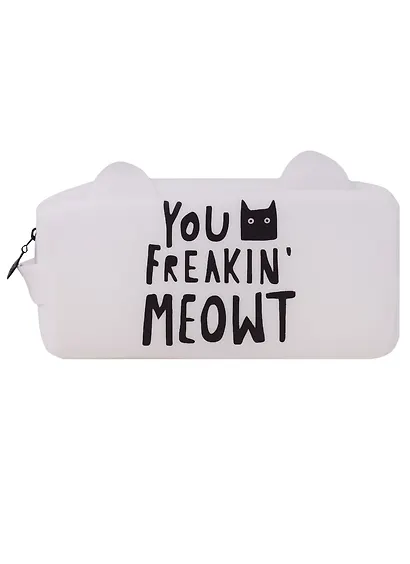 Сумочка на молнии Коты (20х10) (силикон) (ПВХ бокс) - фото 4