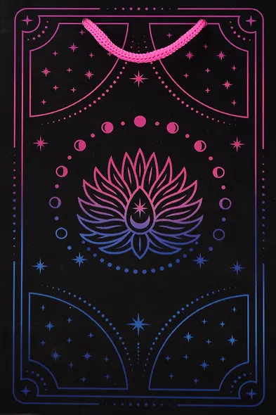 Пакет А5 23*18*10 "Эзотерика. Basic" жен., бум.мат.ламинат - фото 3