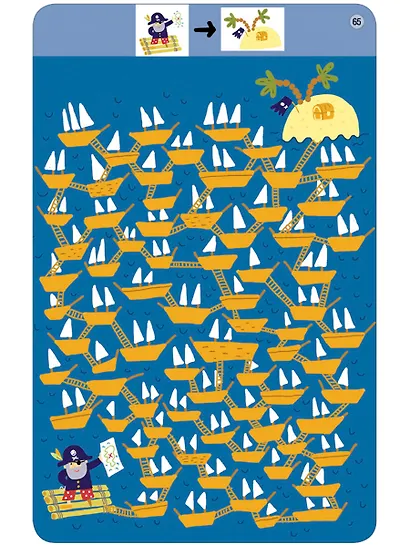 100 лабиринтов от простых до сложных. 50 многоразовых карточек + маркер в подарок - фото 3