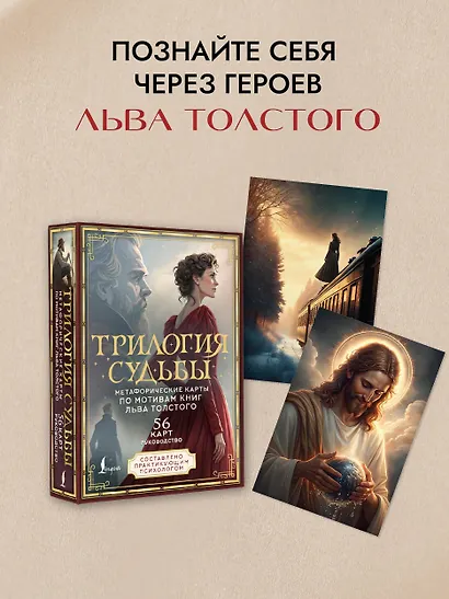 Трилогия судьбы. Метафорические карты по мотивам книг Льва Толстого - фото 4