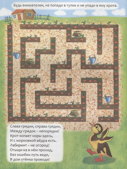 Приключения утенка на ферме. Книжка с заданиями в стихах - фото 3