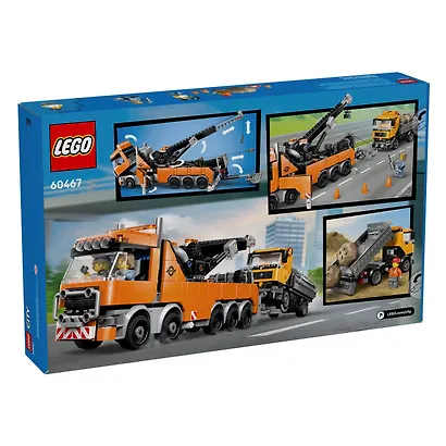LEGO City: Тяжёлый эвакуатор с краном, 793 детали (60467) - фото 5