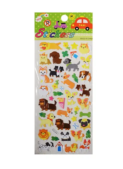 Наклейки псы, SSA014 - фото 1