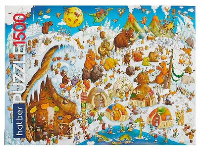 Пазл hatber "Ледниковый период", 1500 элементов, 83х58 см - фото 3