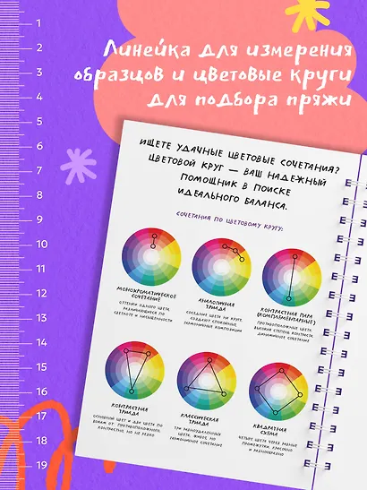 После вязания спицами не машут. Блокнот-планер для вязания спицами - фото 8
