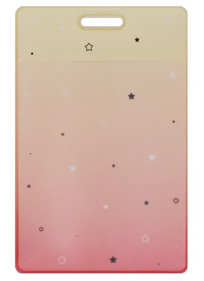 Чехол для карточек Unicorn ballerina красный градиент (ДК2018-140) - фото 2