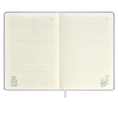 Ежедневник недат. А5 164л "Лайка" сиреневый, иск.кожа, тв.переплет, обл.поролон, офсет, ляссе, подар.карт.коробка с ПВХ-крышкой + промостикер - фото 10