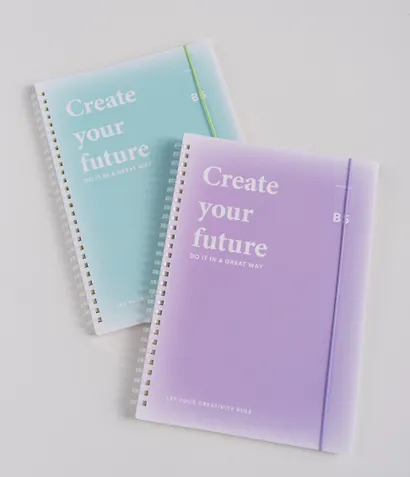 Тетрадь В5 70 листов в клетку "Light and Poem", резинка, в ассортименте, Yoi - фото 14