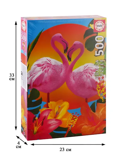 Пазл Educa 500 деталей Фламинго - фото 2