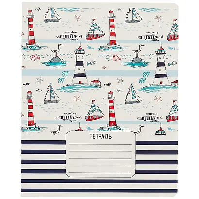 Тетрадь в линейку Феникс+, "Моря и океаны", 24 листа, в ассортименте - фото 6