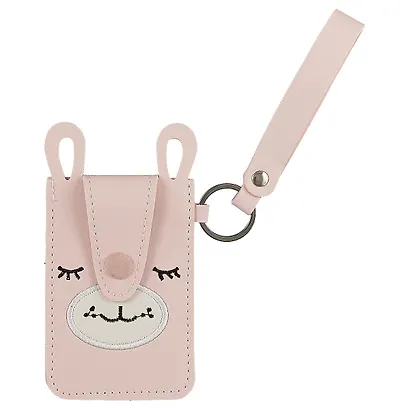 Чехол для карточек на кнопке с ушками(PU)(11х7) - фото 1