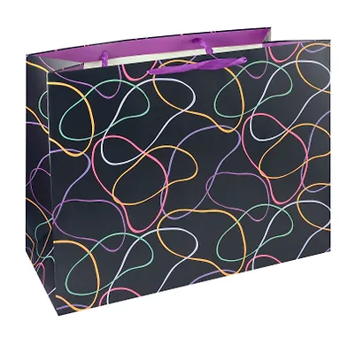 Пакет А3+ 40*50*25 "Хаос" нейтр., бум.мат.ламинат - фото 1