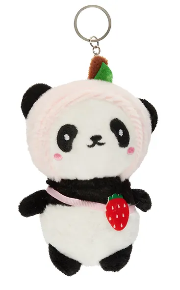 Брелок Панда Кигуруми (фрукты) (текстиль) (13 см) (12-00702-003) - фото 3